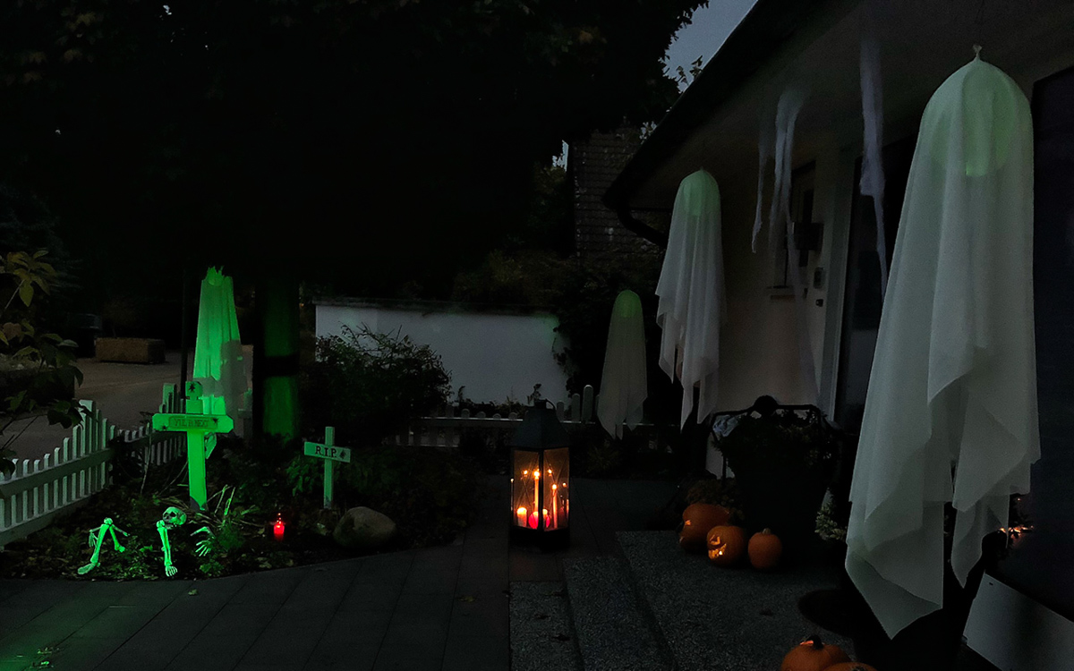 Last Minute Halloween Deko • Ich seh grün