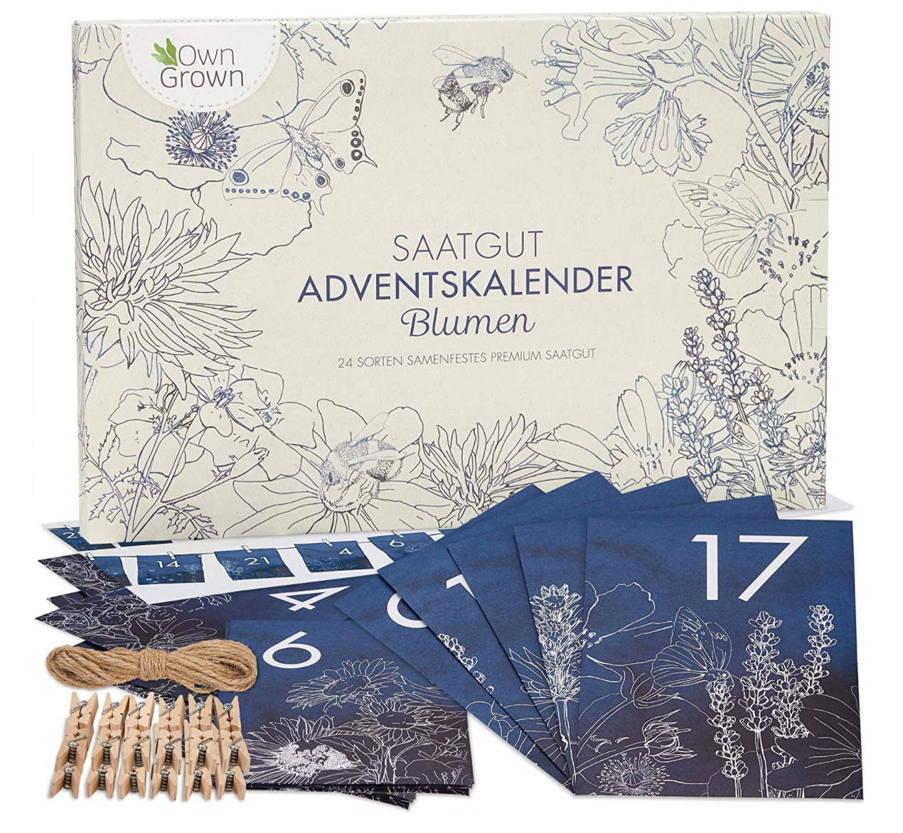 Saatgut Adventskalender für Gärtner und GartenFans • ichsehgrün
