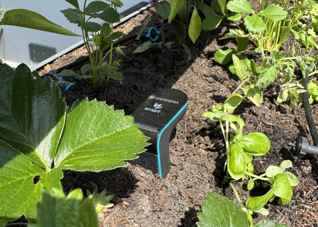 GARDENA Micro-Drip-System mit Bodenfreuchte Sensor