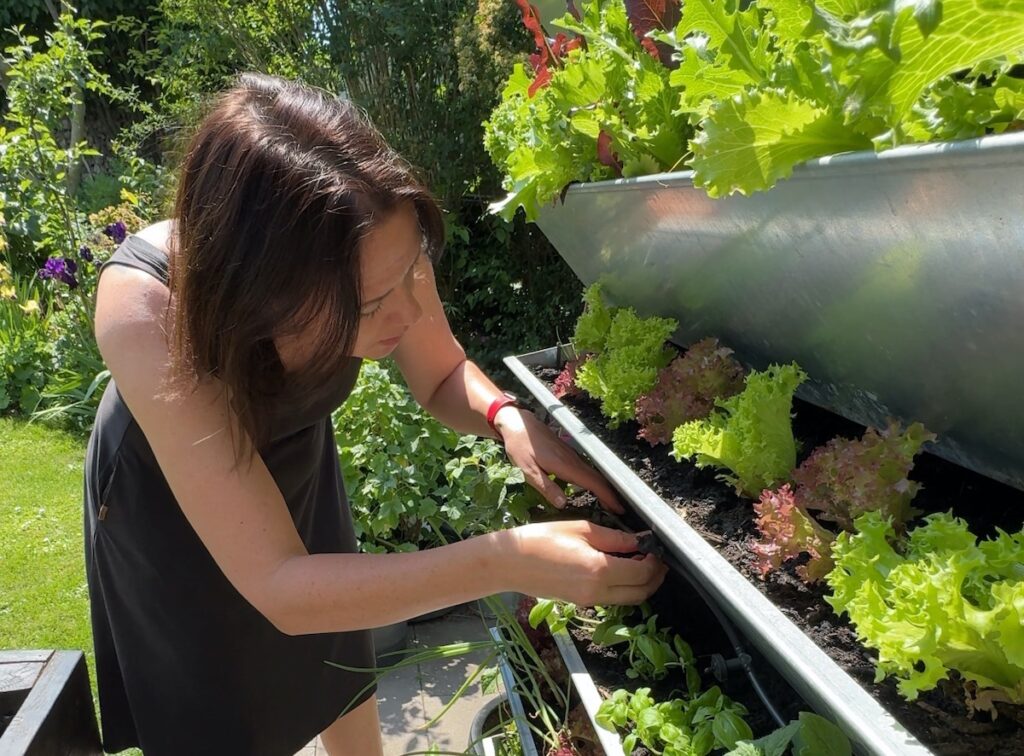 GARDENA Micro-Drip-System mit Bodenfreuchte Sensor