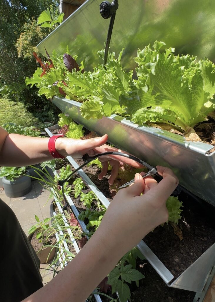 GARDENA Micro-Drip-System mit Bodenfreuchte Sensor