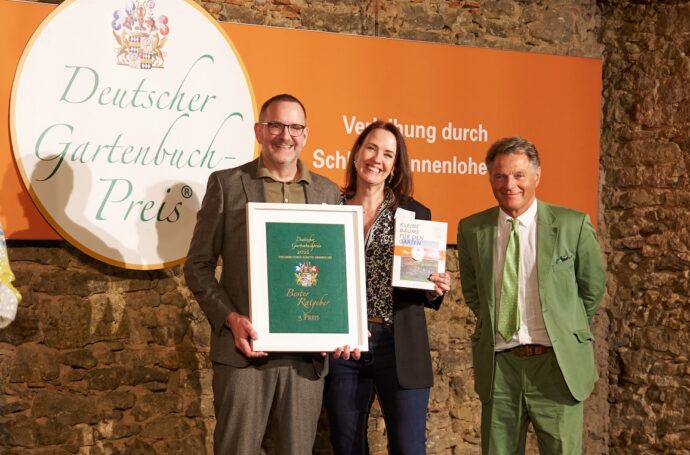Deutscher Gartenbuchpreis Folko Kullmann, Sonja Di Leo und der Grüne Baron